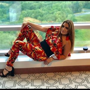 Two piece suit. Worn once. Like new